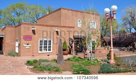 Historic adobe house