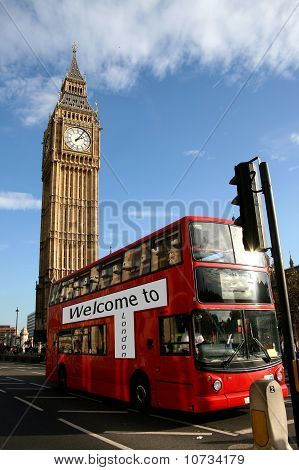 Willkommen auf London, Bus und big ben