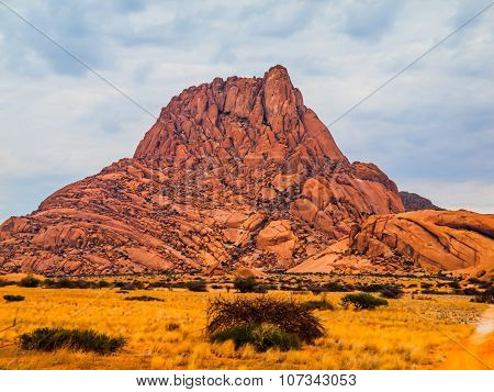Spitskoppe mountain in Namibia