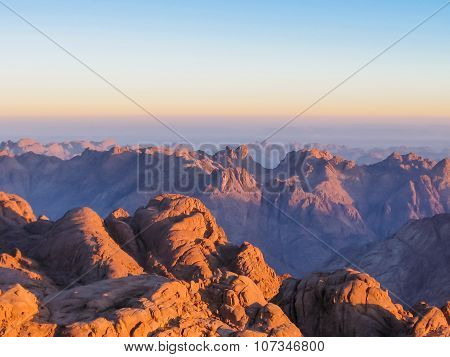 Mount Sinai at sunrise