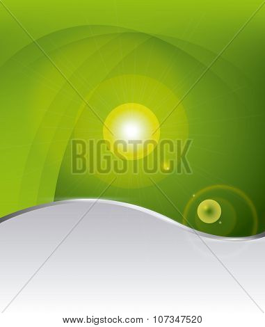 green background design