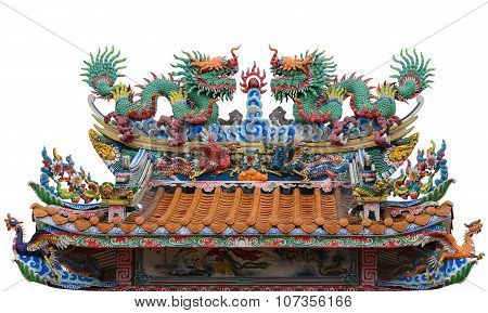 China Dragon, Chinese temple in Thailand.