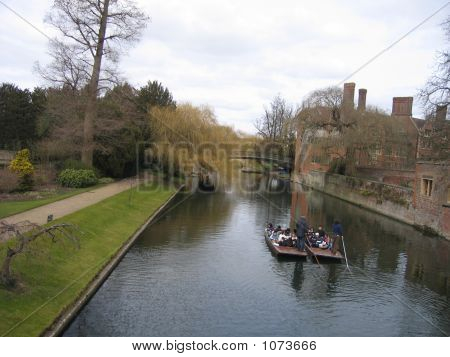 Boottocht in Cambridge