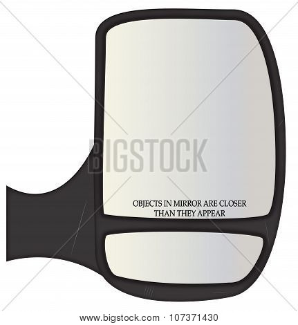 Objects In Van Side Mirror Closer