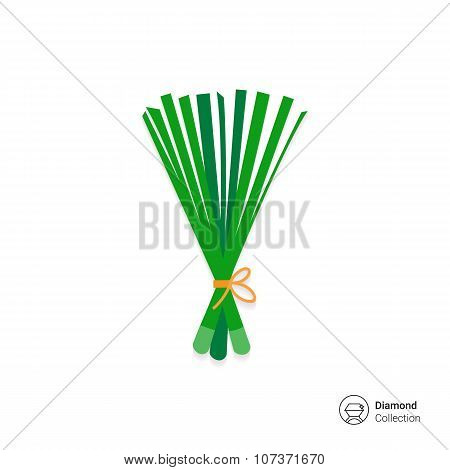 Spring onion icon