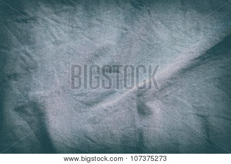 Blue Cotton Texture Oxford Fabric Background