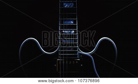 Electric Guitar Abstract