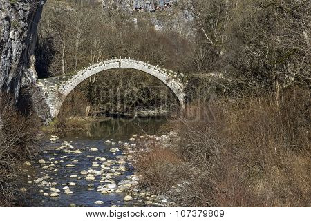 Bridge of Kontodimos, Pindus Mountains, Zagori, Epirus