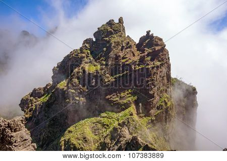 Hiking Tail Passge - Colorful Volcanic Mountain Landscape