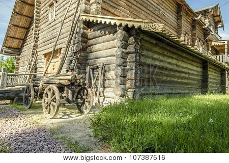 Old House Full Of Tradition In Russian