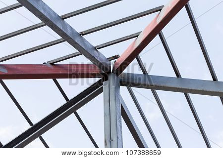 Steel Beams Roof Truss Residential Building Construction Industry