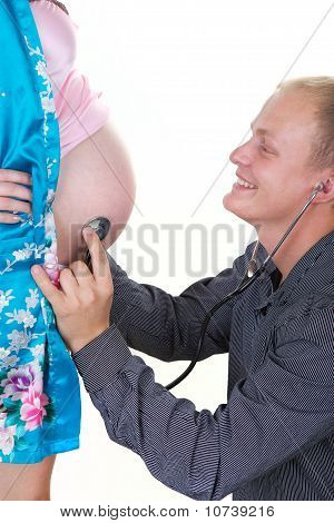 Kobieta w ciąży z człowieka wyodrębnić