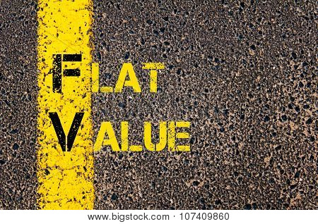 Business Acronym Fv As Flat Value