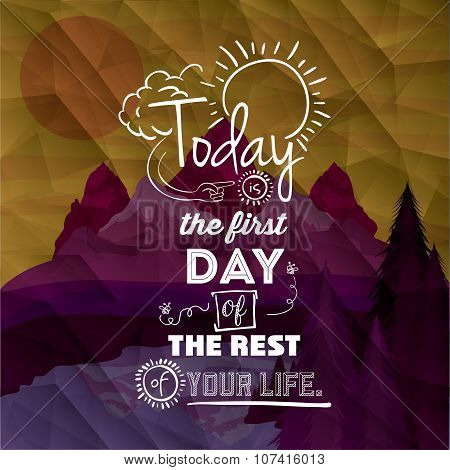 motivational poster message design