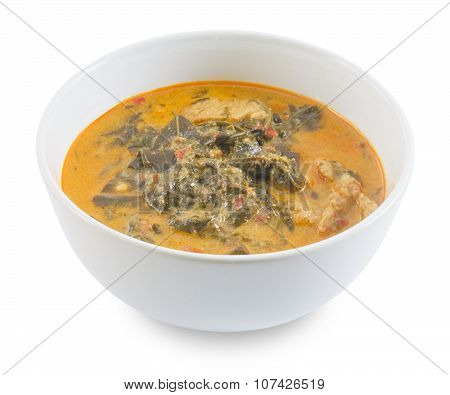 Delicious Coconut Milk Curry With Cassia Leaves