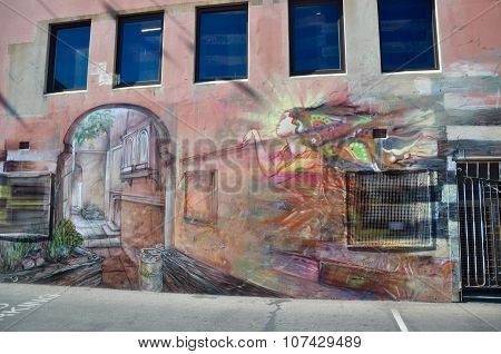Custom Outdoor Mural in Fremantle, Western Australia
