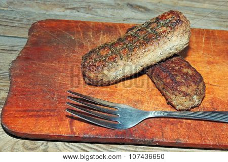 Homemade burgers