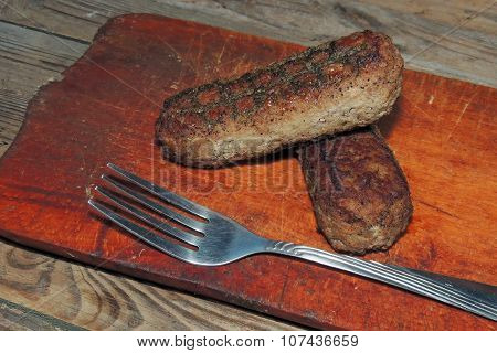 Homemade burgers
