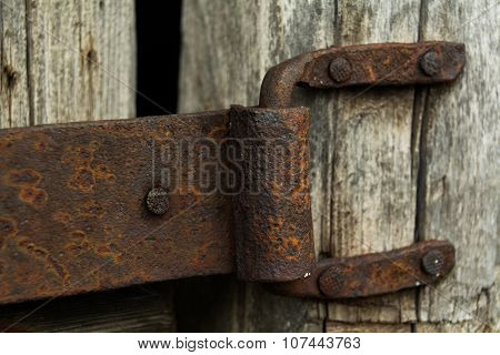 old metal fasteners