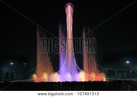 Night Fountain
