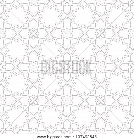 Arabic seamless pattern. Background. Vector