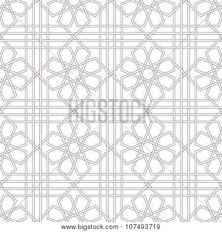 Ornamental pattern. Arabic seamless pattern. Background. Vector