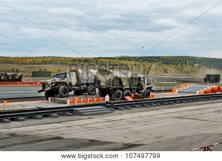 Army Trucks Ural-4320 And Ural-42306