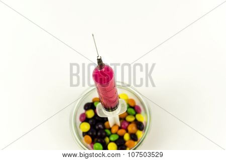 Seringe And Candies