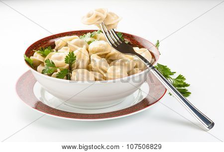 Dumplings In A Plate