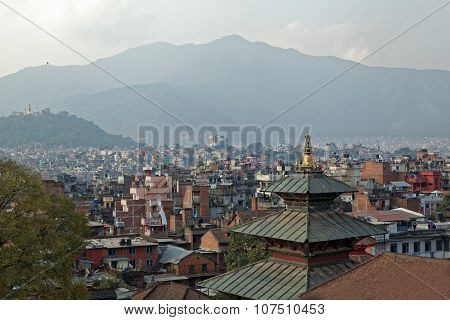 Lalitpur, Kathmandu Rooftop View