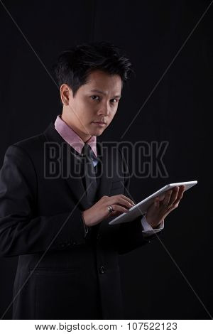 Portrait Of Asian Young Man - Business Concept
