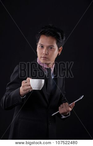 Portrait Of Asian Young Man - Business Concept