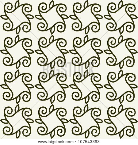 Abstract  floral  seamless pattern,  background. Seamless pattern can be used for wallpaper, pattern