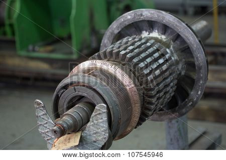 Stator of a big electric motor