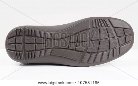 rubber sole of a shoe