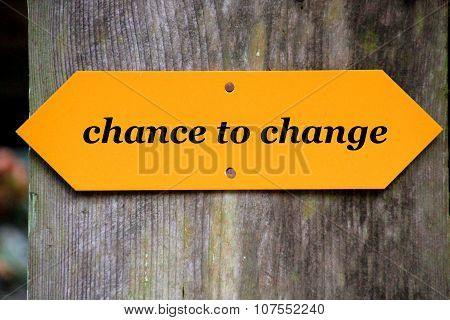 chance to change