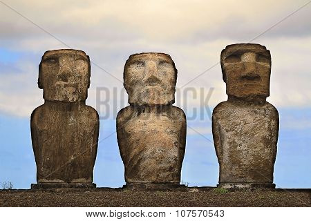 Ahu tongariki moai