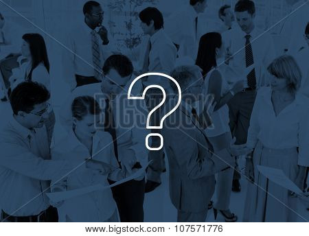 Question Mark Icon Solving Problem Solution Concept