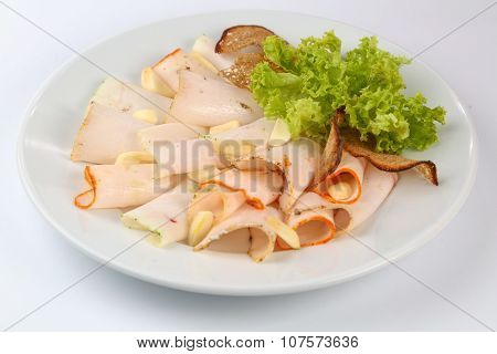 delicious food on a plate
