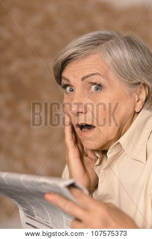 surprised woman