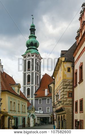 St. Jost Church In Cesky Krumlov