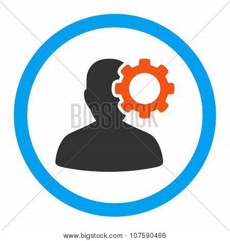 Migraine Rounded Vector Icon