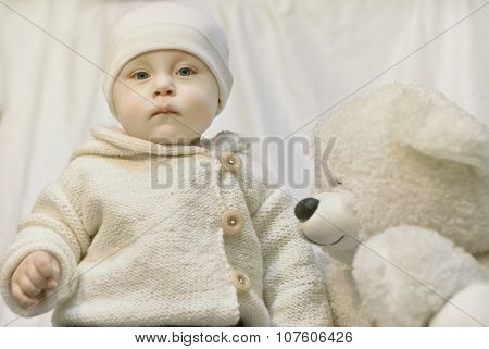 Little boy. Handmade hoodie