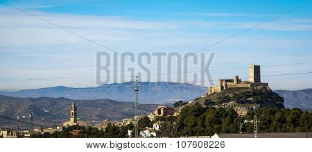 Castle At Biar, Valencia Y Murcia, Spain