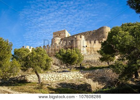 Castle At Biar, Valencia Y Murcia, Spain