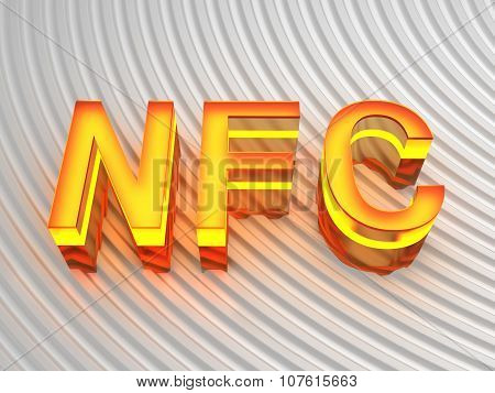 NFC technology sign
