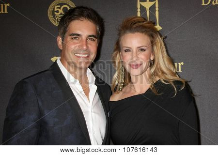 LOS ANGELES - NOV 7:  Galen Gering, Jenna Gering at the Days of Our Lives 50th Anniversary Party at the Hollywood Palladium on November 7, 2015 in Los Angeles, CA