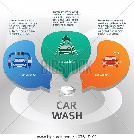 Car-wash-brochure-page-background-with-steel-bubbles