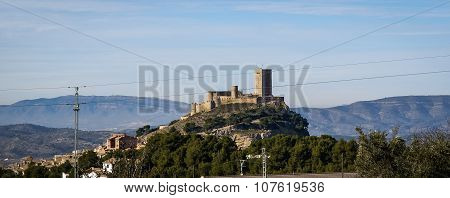 Castle At Biar, Valencia Y Murcia, Spain