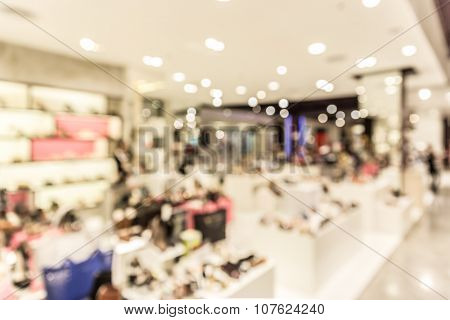 Abstrast Blurred background : shopping mall